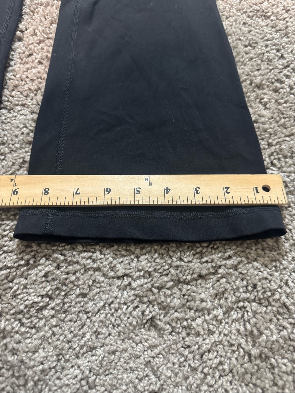 Lululemon Groove Super High Rise Flared Pant Nulu Black Size 2 Yoga Leggings - Picture 6 of 10